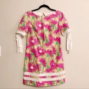 Lilly Pulitzer Coastal Kiss Pink Floral Dress